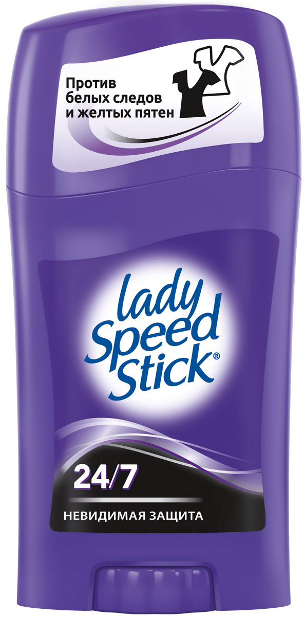 картинка Лэди Спид Стик / Lady Speed Stick Невидимая защита твердый дезодорант 45 грамм