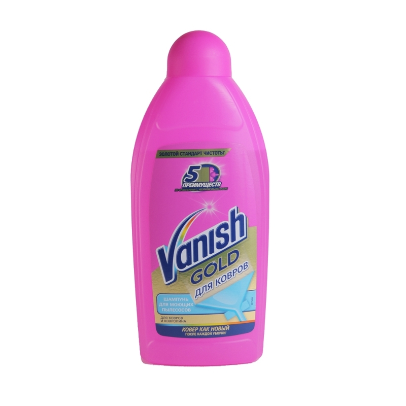 картинка Ваниш / Vanish - Шампунь для моющих пылесосов (розовый) 450 мл