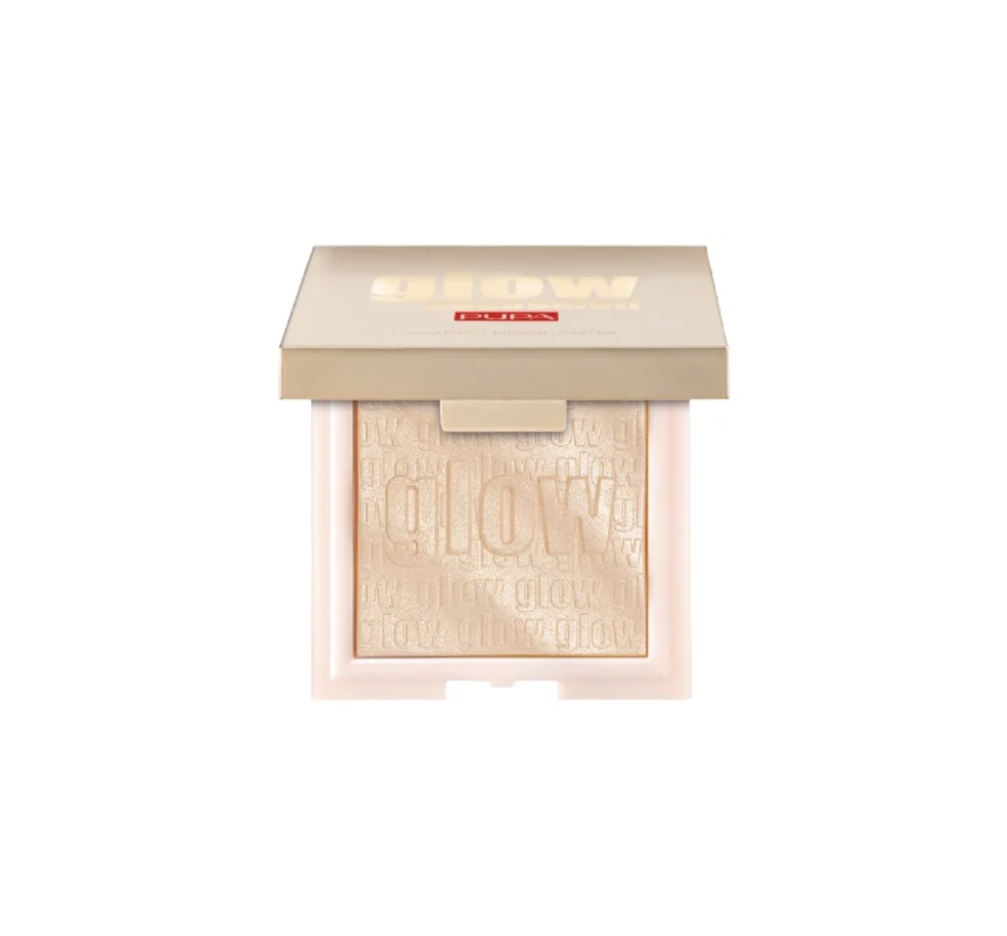   / Pupa -    Glow obsession Compact Highlighter  100 Light Gold 6 