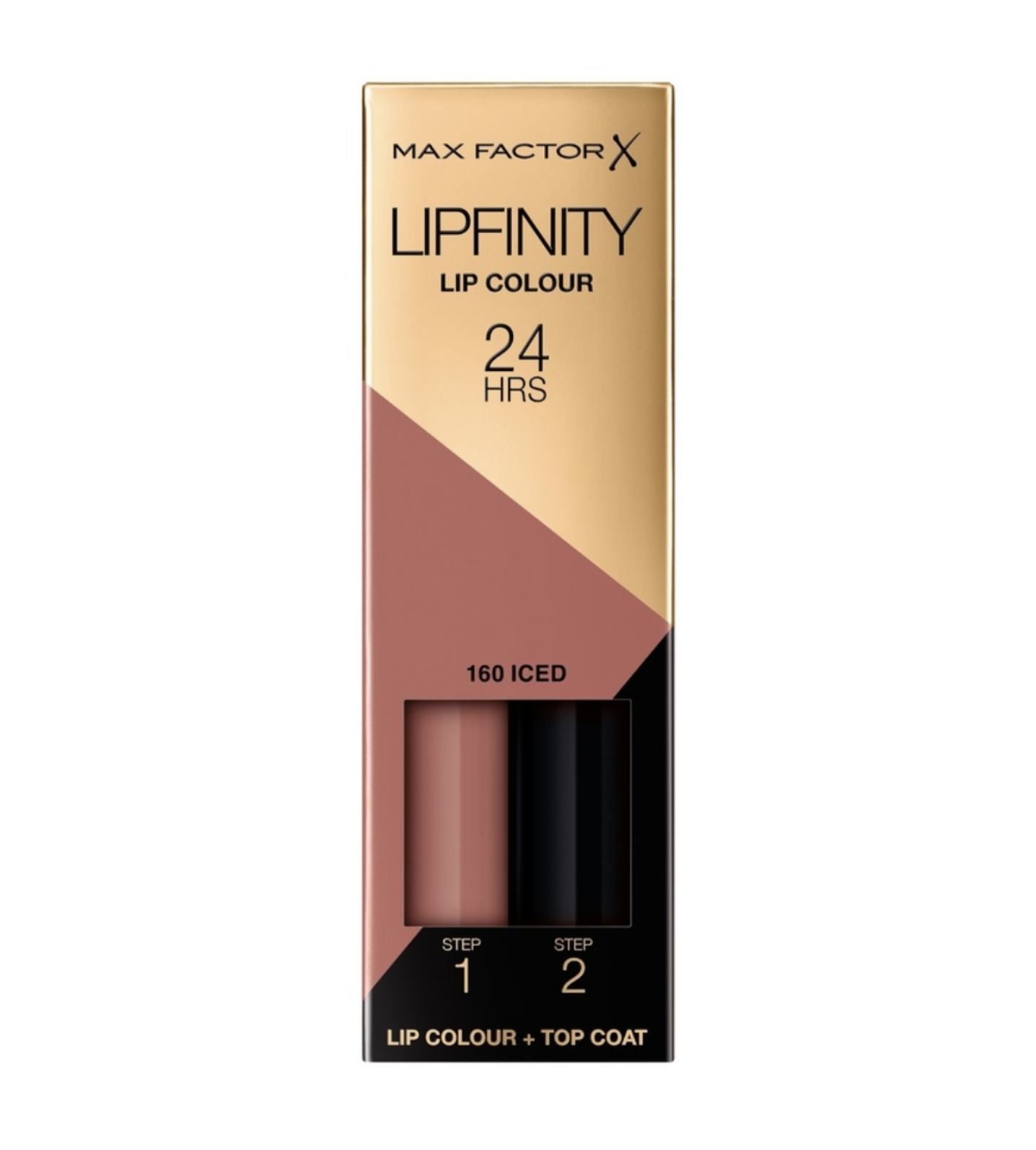   / Max Factor - +   Lip Colour Lipfinity  160 Iced 4,2 